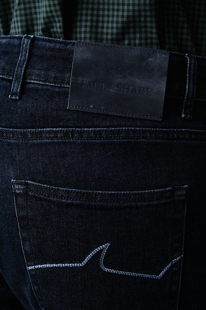 Paul&Shark jeansy slim fit męskie granatowy 15314120
