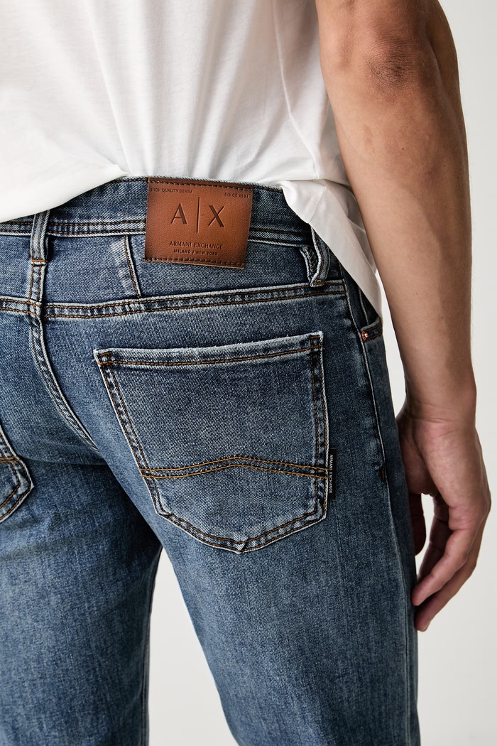 Джинсы skinny для мужчин Armani Exchange XM001512.AF28744 голубой