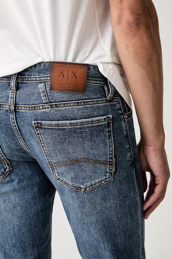 Джинсы skinny для мужчин Armani Exchange XM001512.AF28744 голубой