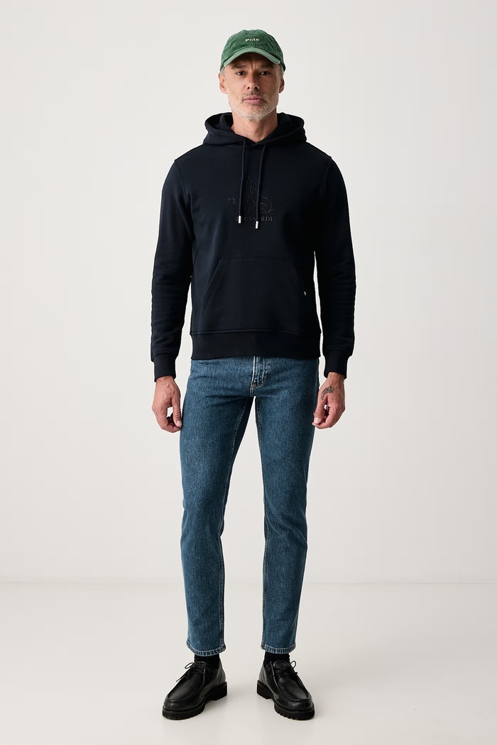Trussardi Jeansy slim fit męskie P403HJ04985N niebieski AW26