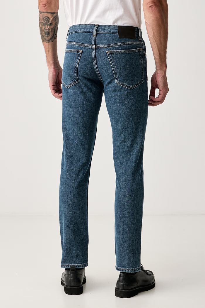 Odzież Trussardi Jeansy slim fit męskie P403HJ04985N niebieski