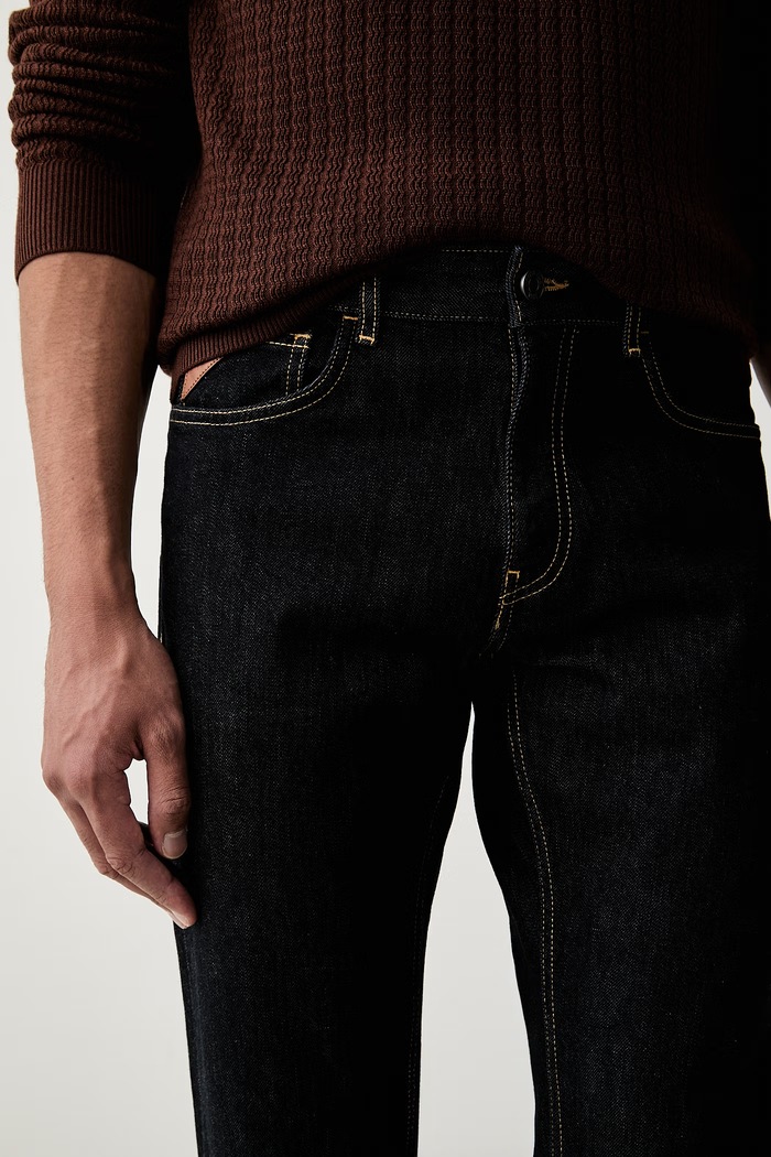 Trussardi rovné džíny pánské námořnická modř P417H004907N