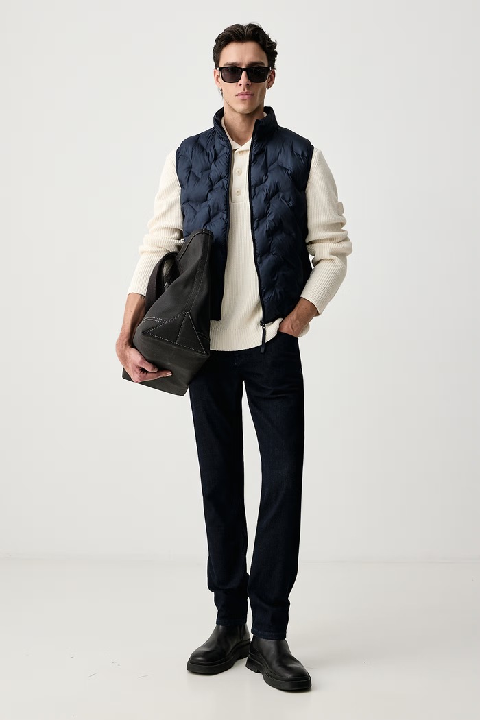 Joop! Jeansy regular męskie 30106445 granatowy AW26
