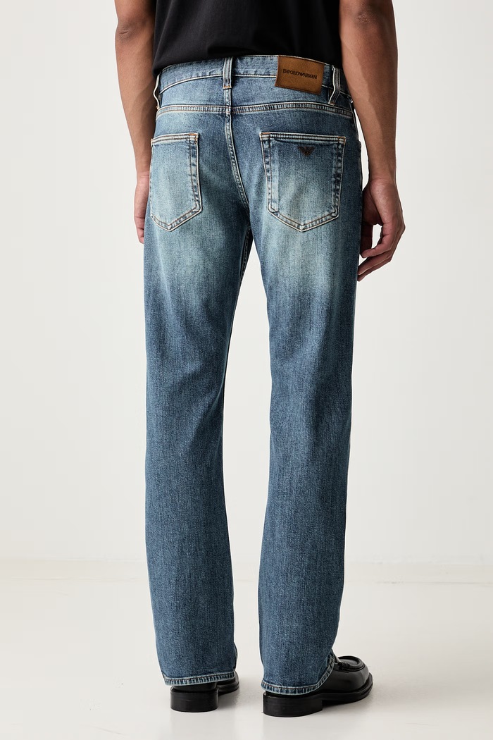 Odzież Emporio Armani jeansy męskie EM006386.AF29771 niebieski