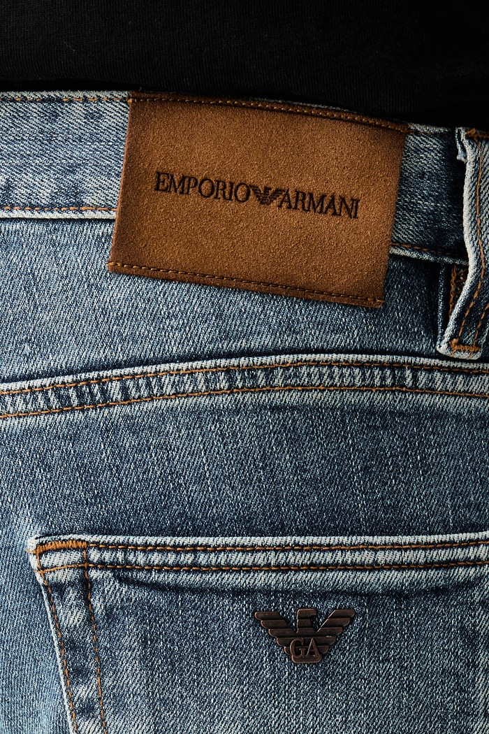 Emporio Armani jeansy męskie niebieski EM006386.AF29771