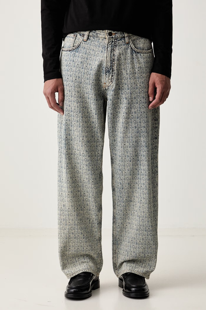 Emporio Armani jeansy relaxed fit męskie niebieski EM006488.AF27500