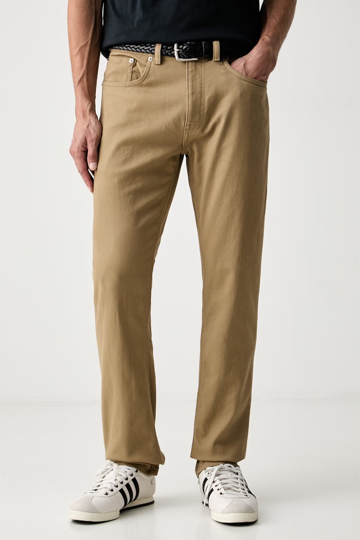 Gant jeansy regular męskie beżowy 1000511