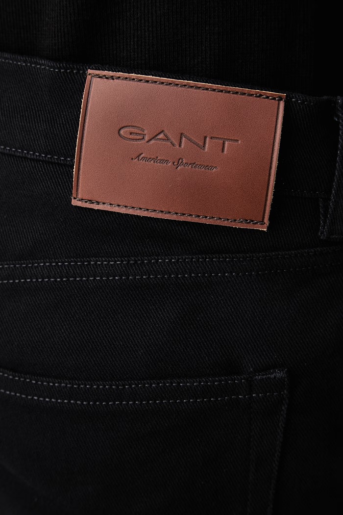 Gant rifle regular pánske čierna 1000511