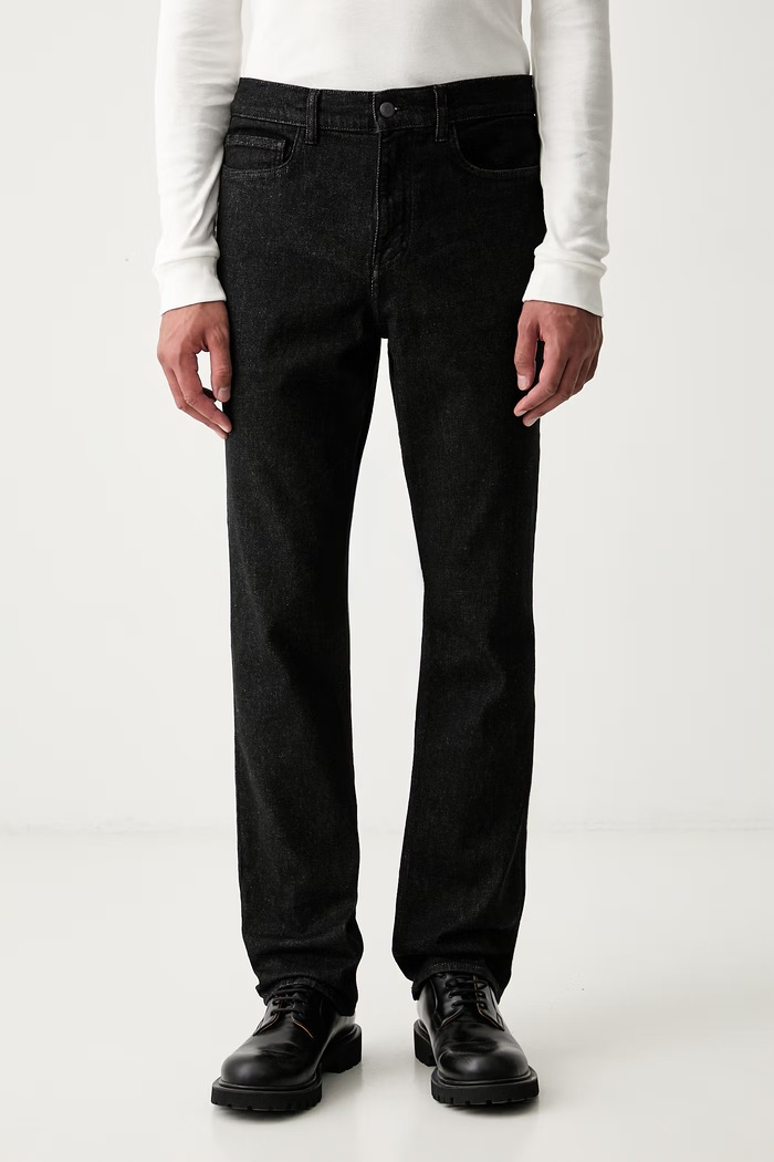 Zadig&Voltaire straight kavbojke ženske JOHN črna WMJE01203