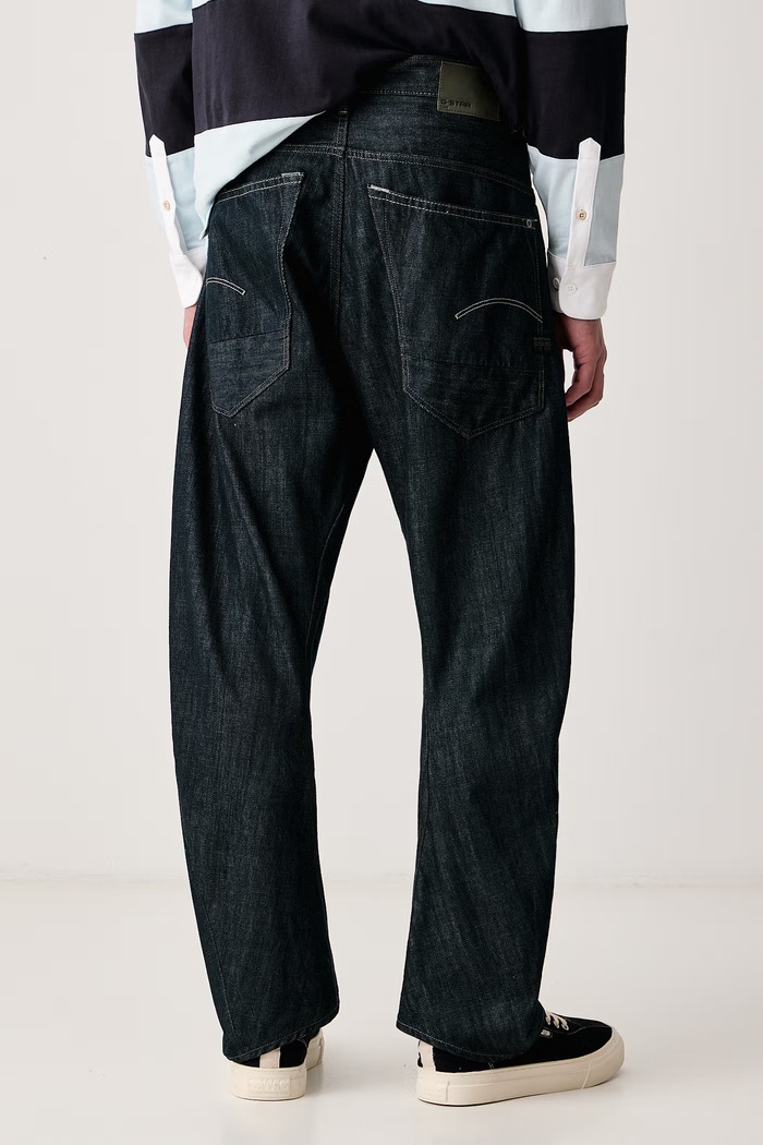 Odzież G-Star Jeansy loose męskie G-Star Arc 3D Loose D30102.E358 granatowy