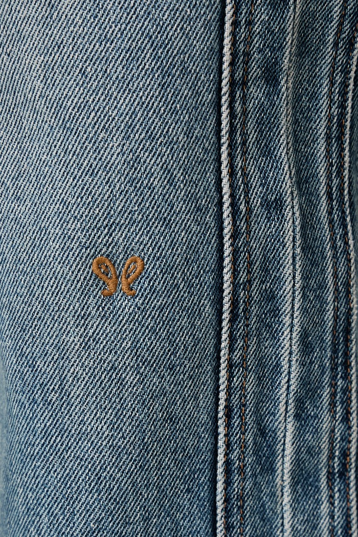 Jeansy straight męskie RHUDE niebieski RHPF26DP01012