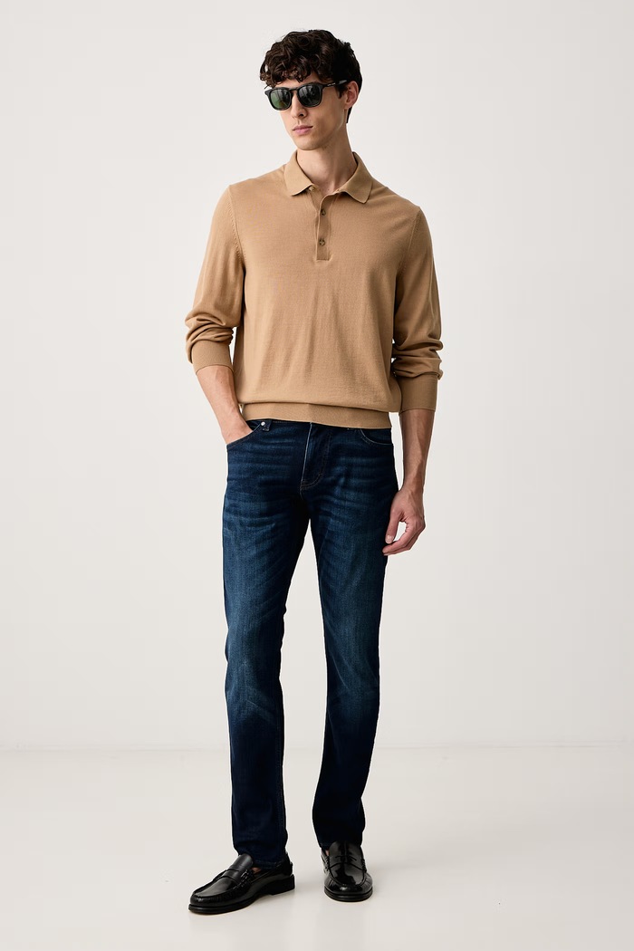 Joop! Jeansy slim fit męskie 30111317 granatowy AW26