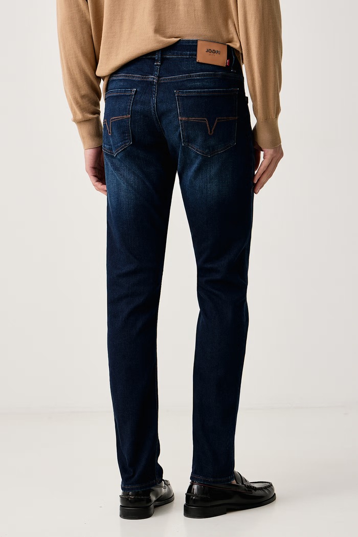 Odzież Joop! Jeansy slim fit męskie 30111317 granatowy