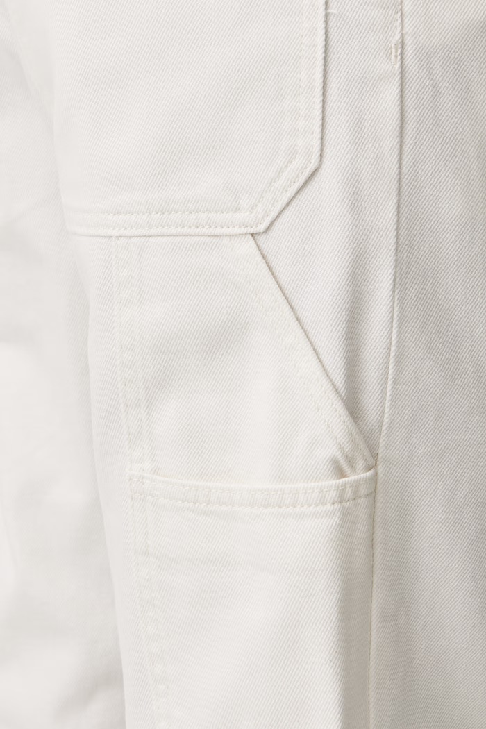 Karl Lagerfeld Jeans jeansy straight męskie biały B3M10031