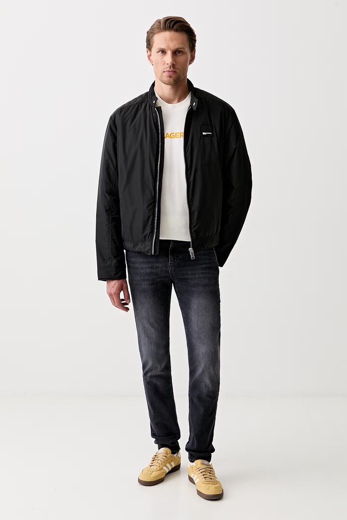 Karl Lagerfeld Jeans męskie B3M10027 czarny AW26