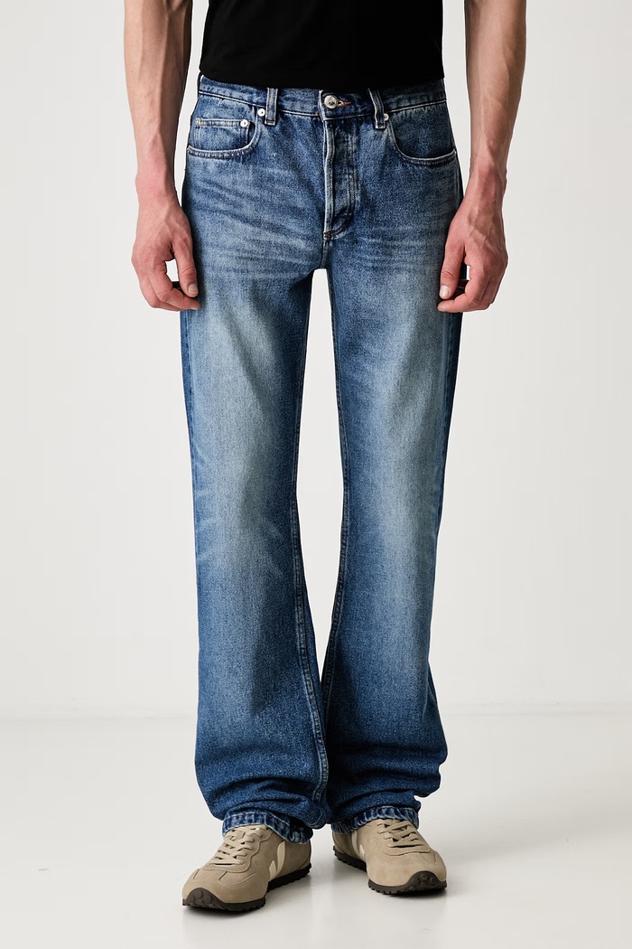 A.P.C. Rescue jeansy straight męskie niebieski COHAD.H09010