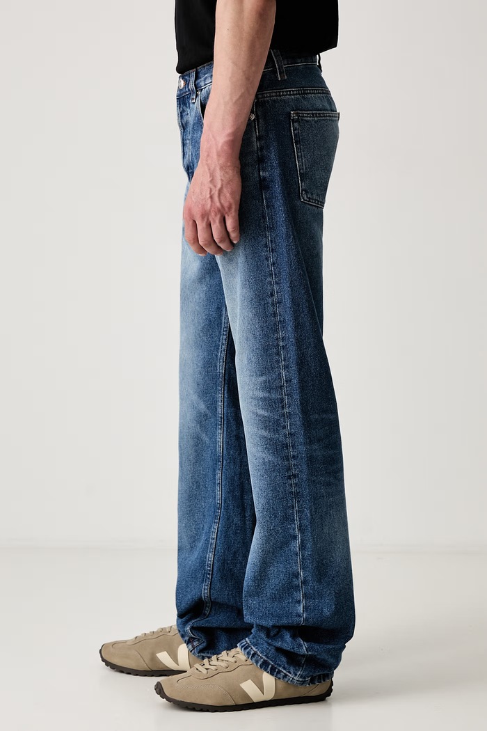 A.P.C. Rescue jeansy straight męskie COHAD.H09010 niebieski AW26