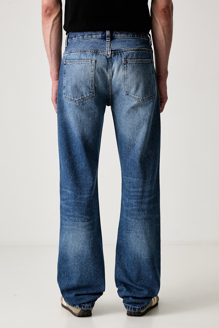 Odzież A.P.C. Rescue jeansy straight męskie COHAD.H09010 niebieski