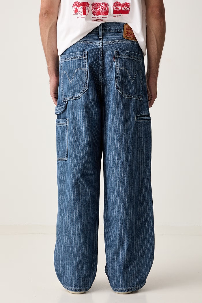 Odjeća Levi's relaxed fit traperice za muškarce EXTRA BAGGY UTILITY 0081K plava