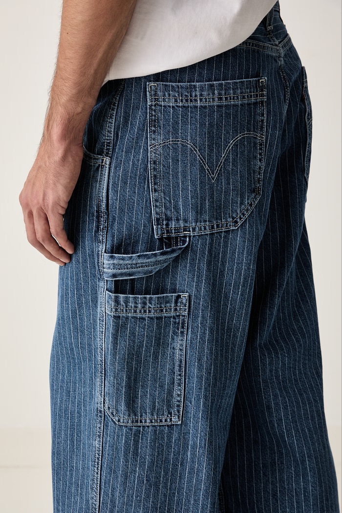 Levi's relaxed fit traperice za muškarce EXTRA BAGGY UTILITY plava 0081K