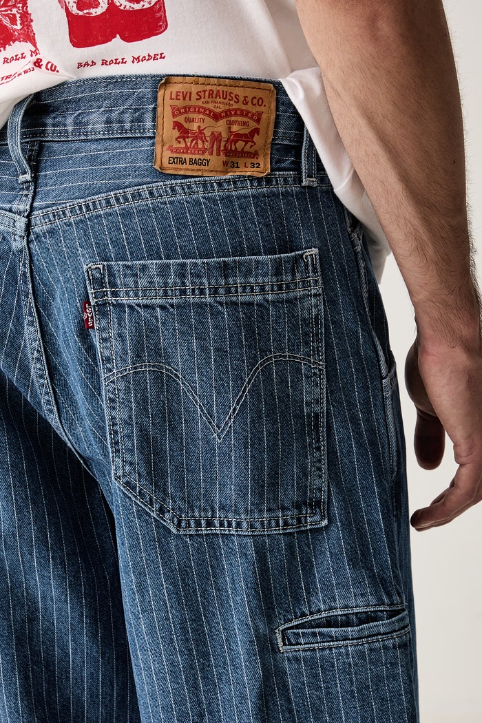 Levi's relaxed fit traperice za muškarce EXTRA BAGGY UTILITY 0081K plava