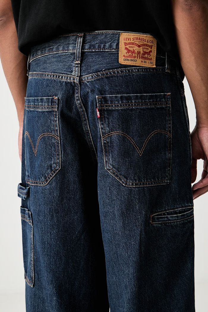 Levi's relaxed fit traperice za muškarce EXTRA BAGGY UTILITY mornarsko plava 0081K