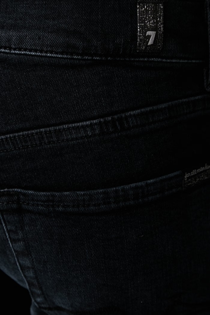 7 FOR ALL MANKIND jeansy regularne męskie granatowy 7TE10C51