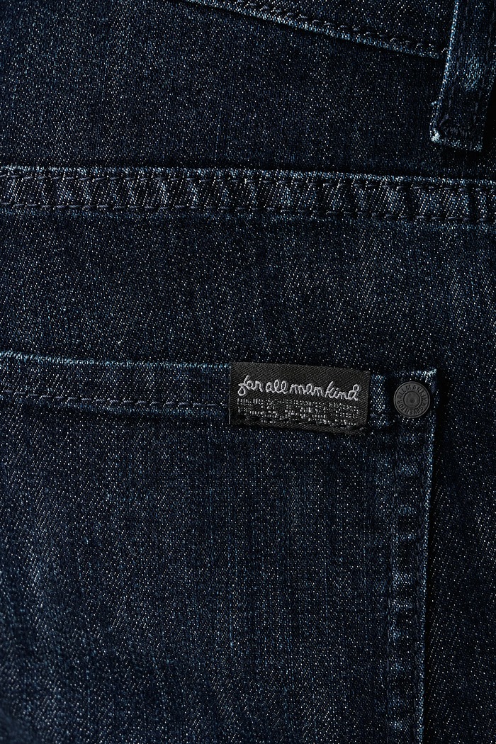 Jeansy straight męskie 7 FOR ALL MANKIND 7TC8083L granatowy