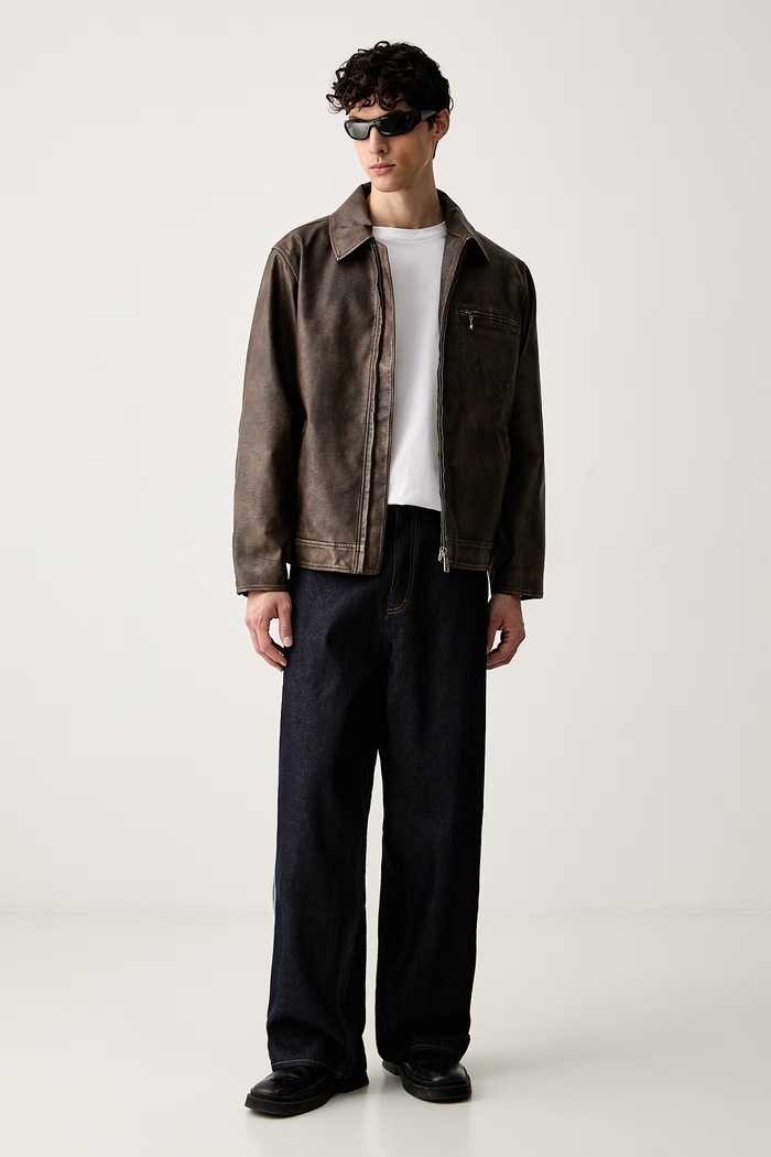 adidas Originals rovné džíny pánské Firebird KS6924 námořnická modř AW26