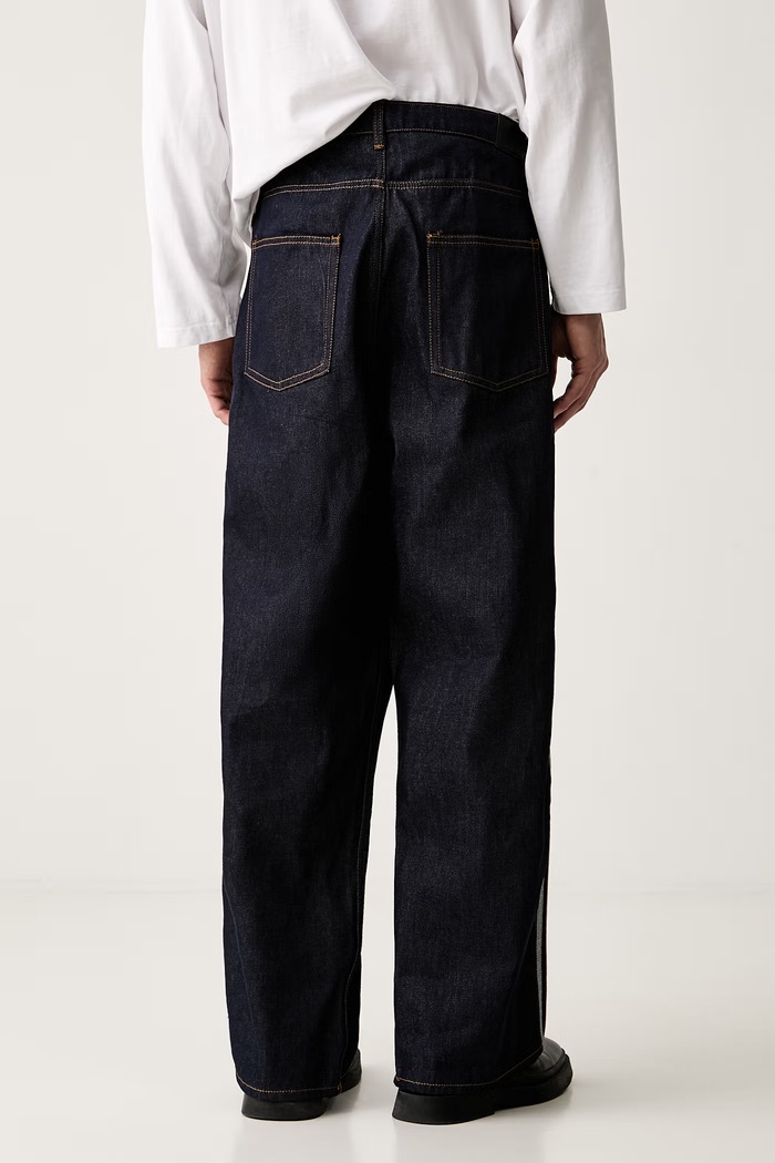 Oblečení adidas Originals rovné džíny pánské Firebird KS6924 námořnická modř