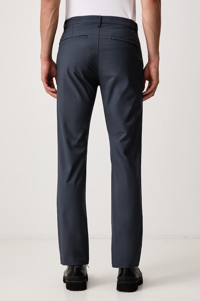 Odzież Calvin Klein Spodnie slim fit męskie LV04LF627G szary