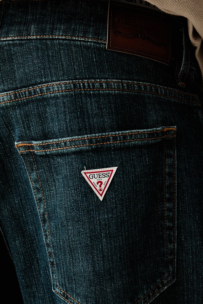 Guess Jeans relaxed fit džíny pánské námořnická modř M6YA90.D1245