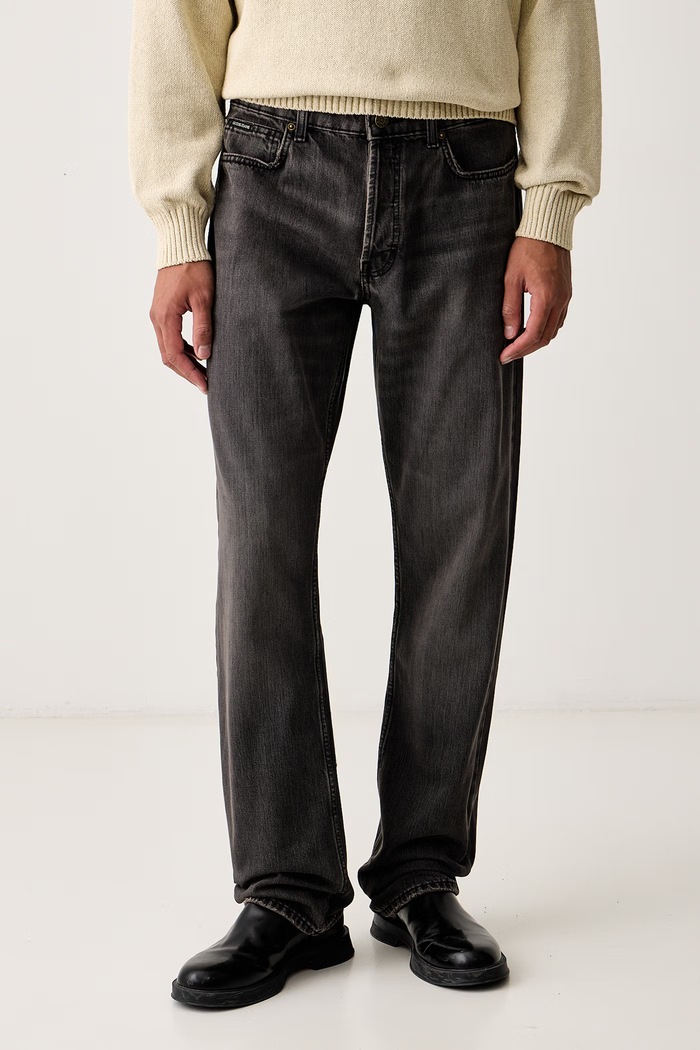 Guess Jeans Ίσια Ανδρικά γκρί M6YA1B.D1248