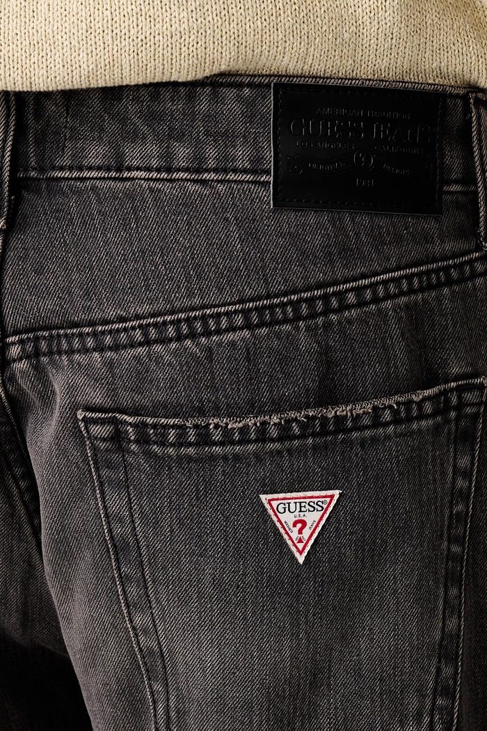 Ίσια Ανδρικά Guess Jeans M6YA1B.D1248 γκρί