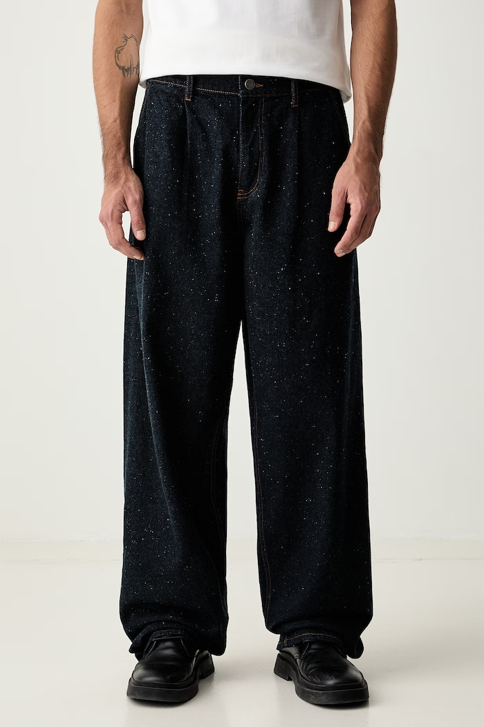 Guess Jeans relaxed fit džíny pánské námořnická modř M6YA0E.D1256