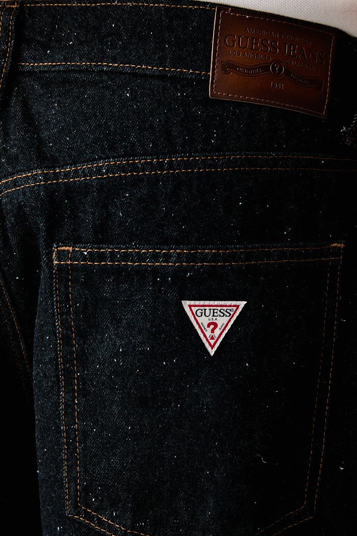 Guess Jeans relaxed fit džíny pánské námořnická modř M6YA0E.D1256