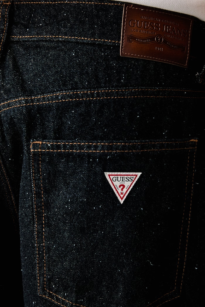 Guess Jeans relaxed fit džíny pánské námořnická modř M6YA0E.D1256