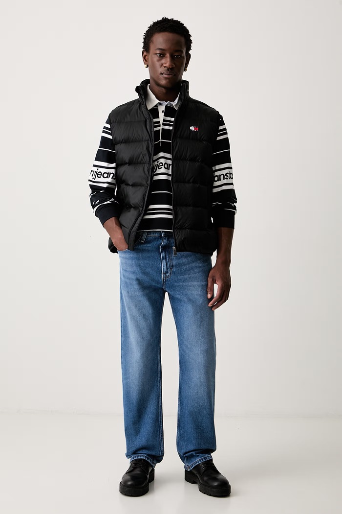 Tommy Jeans regularne traperice za muškarce DM0DM23402 plava AW26