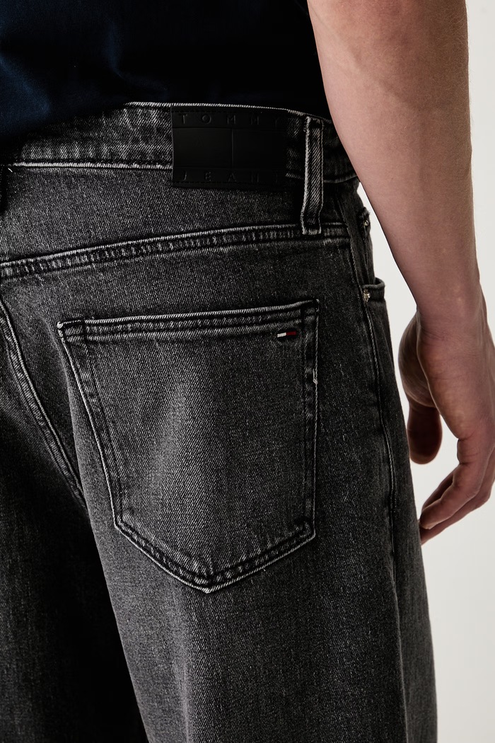 Tommy Jeans jeansy relaxed fit męskie szary DM0DM23364