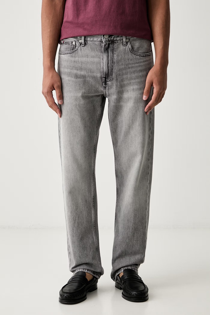 Tommy Hilfiger straight kavbojke moške siva MW0MW43173