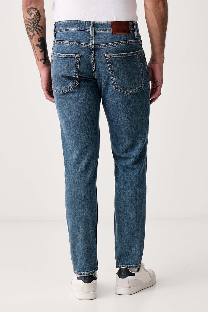Odzież BOSS Orange Jeansy regular męskie RE.MAINE 50566053 niebieski