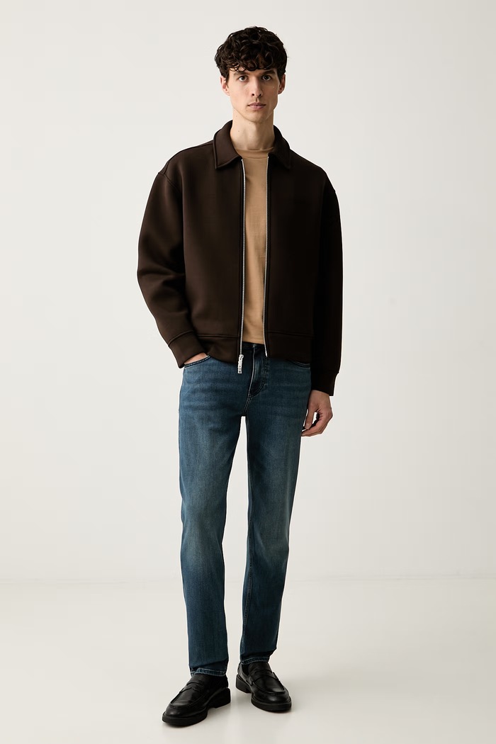BOSS джинсы regular для мужчин P-Re.Maine 50566907 тёмно-синий AW26