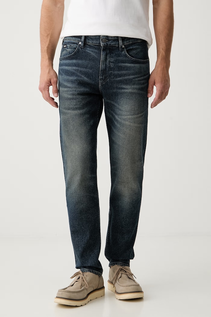 BOSS regular fit džíny pánské C-Re.Maine námořnická modř 50566899