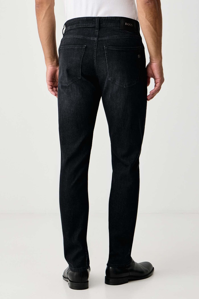 Odzież BOSS Jeansy regular męskie H-Re.Maine 50520841 granatowy