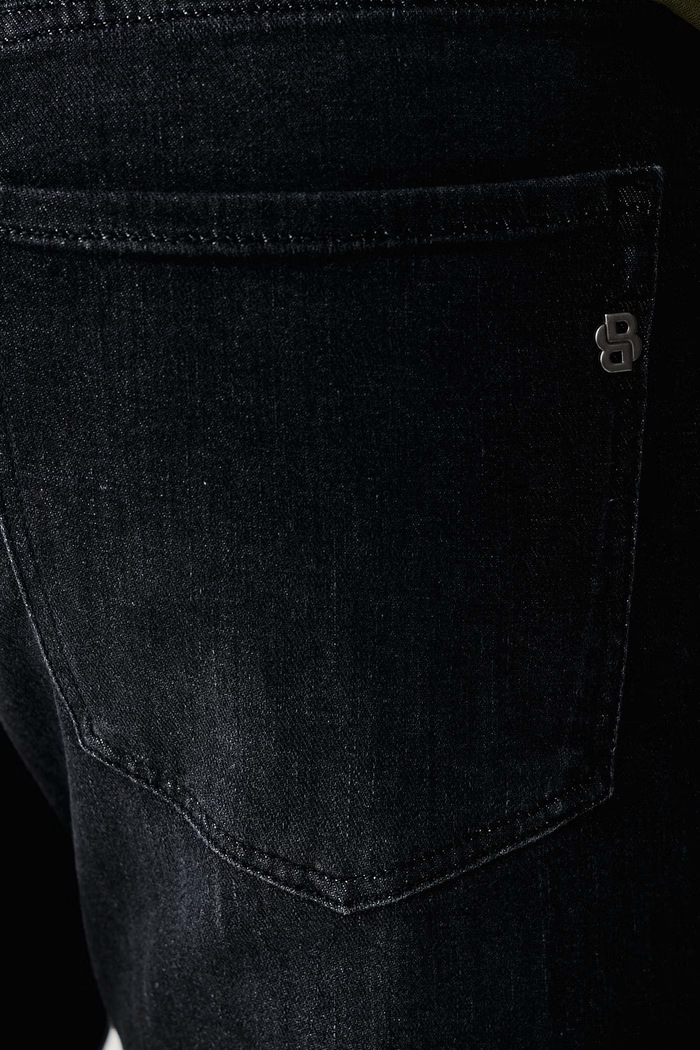 Jeansy regular męskie H-Re.Maine BOSS 50520841 granatowy