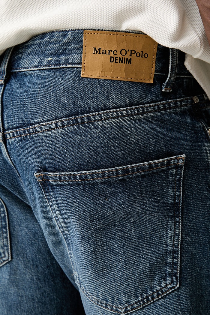 Marc O'Polo jeansy loose męskie niebieski 5000009736