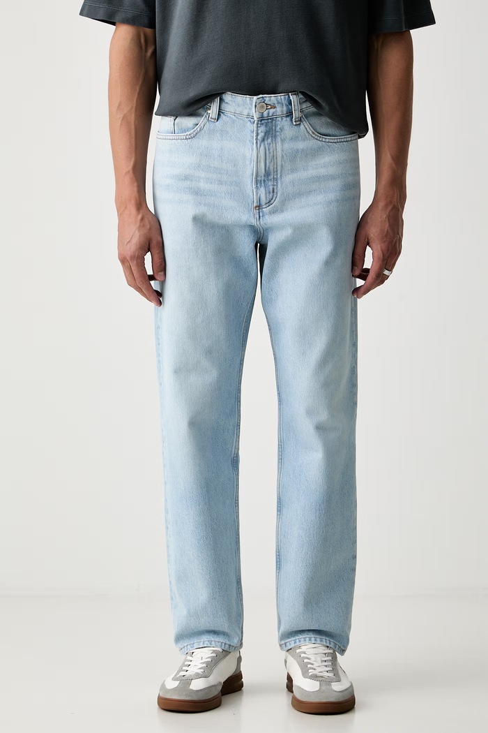 Marc O'Polo jeansy loose męskie niebieski 5000009735