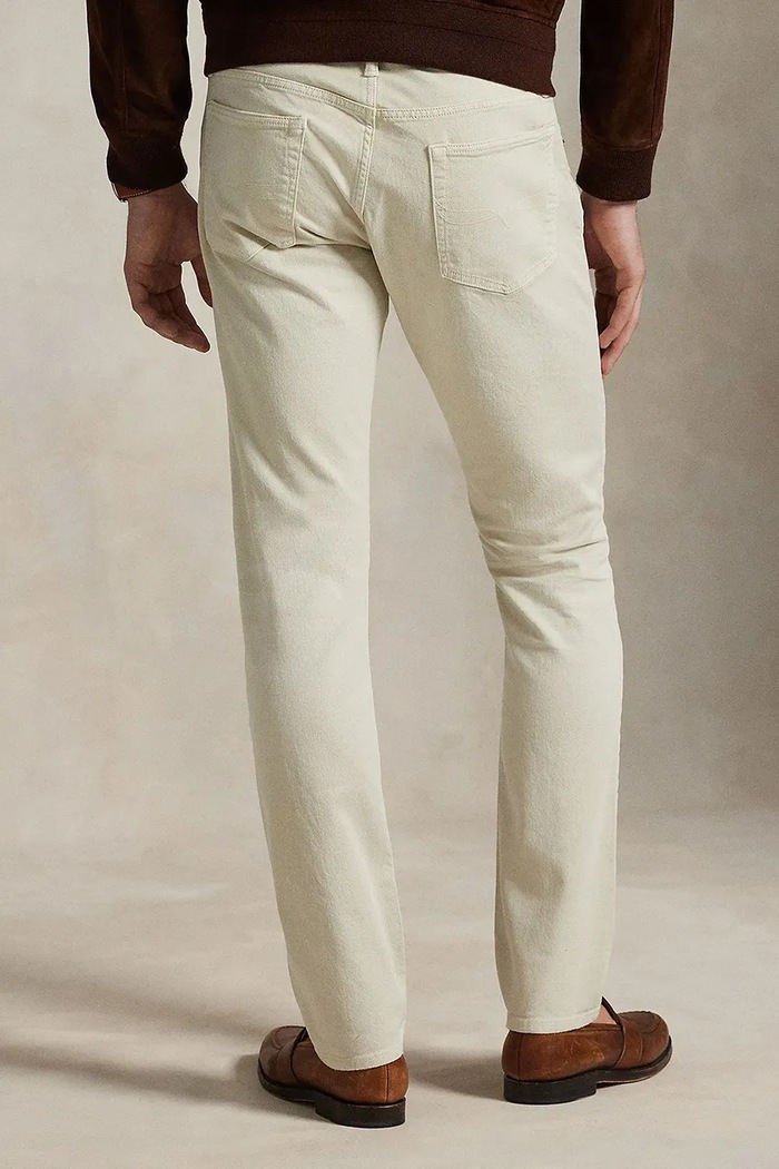 Polo Ralph Lauren jeansy slim fit męskie 710973867 beżowy AW26