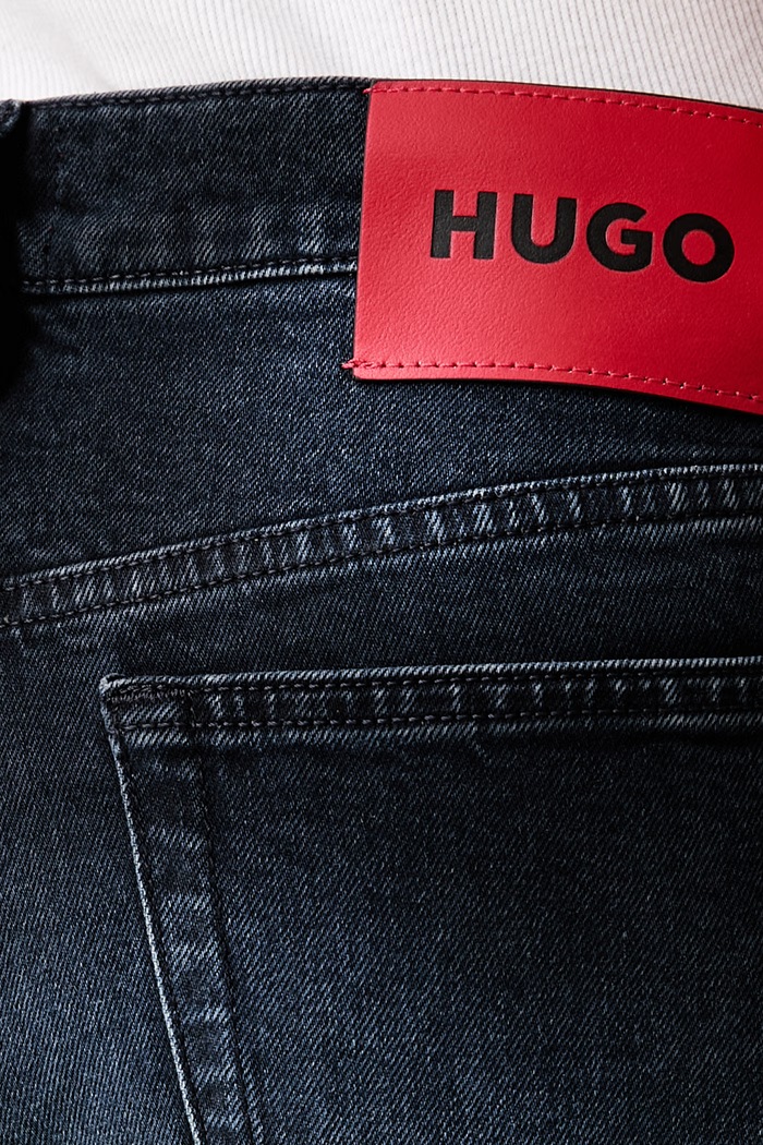 HUGO rifle slim fit pánske HUGO tmavomodrá 50561250