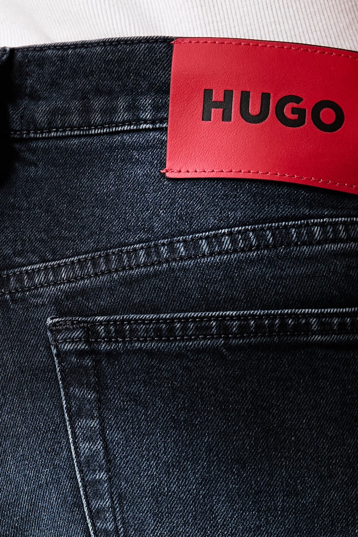 HUGO rifle slim fit pánske HUGO tmavomodrá 50561250